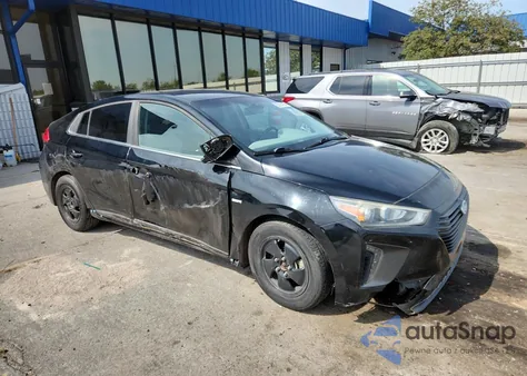 2018 Hyundai Ioniq Sel from USA, damaged, VIN KMHC75LC6JU099280